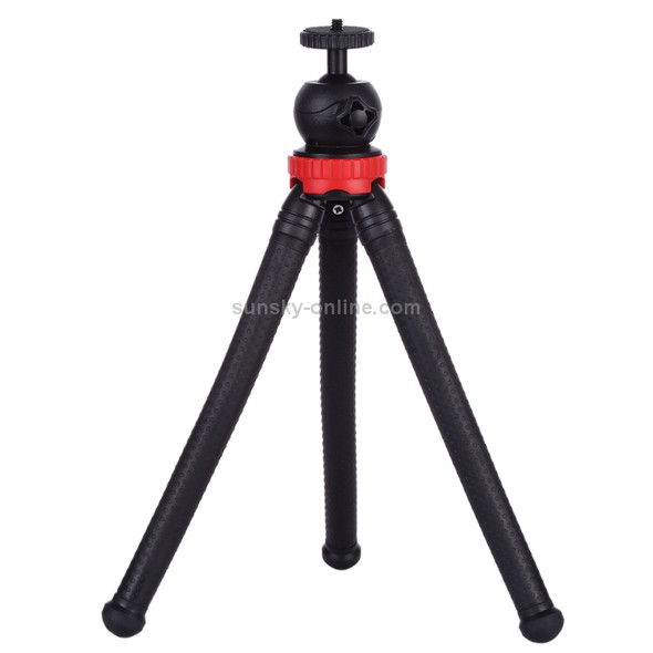 MZ305 Mini Octopus Flexible Tripod Holder with Ball Head for SLR Cameras, GoPro, Cellphone, Size:30cmx5cm