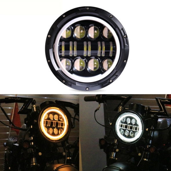 7 Inch Motorcycle LED Headlights Far Near Light Daytime Running Lights
