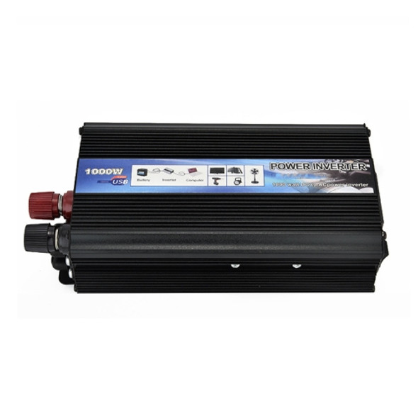 XUYUAN 1000W Car Inverter Power Converter with USB, Specification: 24V to 110V