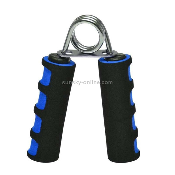 10 PCS A Type 4.5mm Chrome-plated Fingerprint Two-color Cotton Sleeve Grip(Blue)