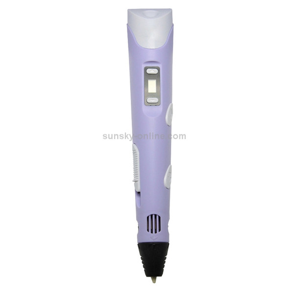 Hand-held 3D Printing Pen, USB Plug(Purple)