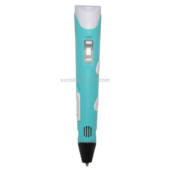 Hand-held 3D Printing Pen, AU Plug (Blue)