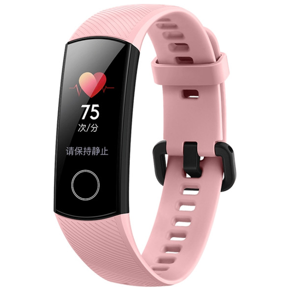 Original Huawei Honor Band 5 0.95 inch AMOLED Color Screen Smart Wristband Bracelet, Support Heart Rate Monitor / Information Reminder / Sleep Monitor, NFC Version(Pink)