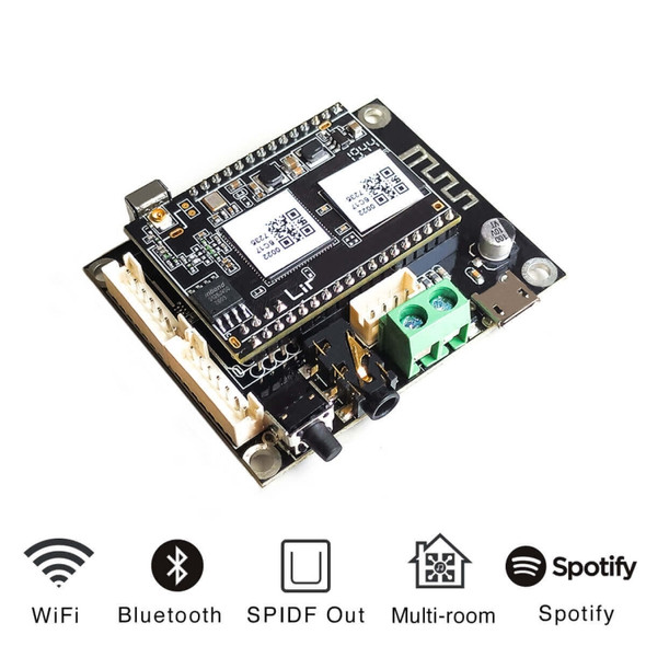 MINI V3 Up2 Stream WiFi BT5.0 Audio Receiver Module WiFi Wireless Bluetooth Module