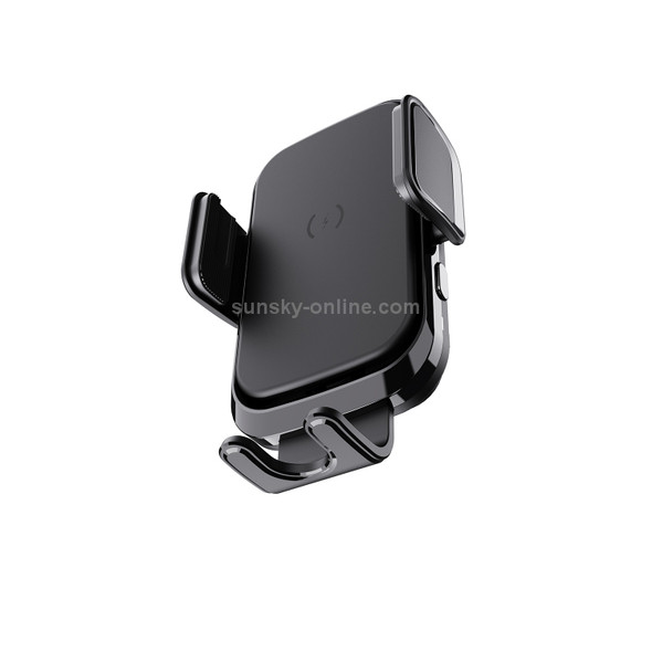 X7 Car Air Outlet Wireless Charging Mobile Phone Gravity Bracket Holder (Black)