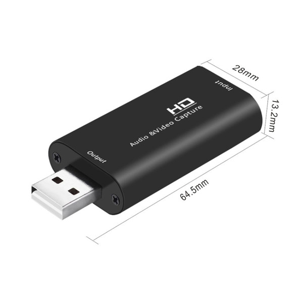 Z32 HDMI Female to HDMI Female Audio Video Capture Adapter Box