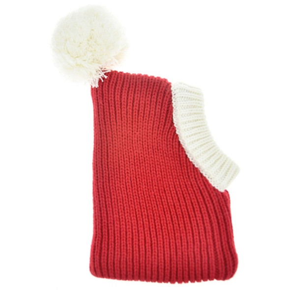 Pet Autumn & Winter Woolen Christmas Hat, Size: S