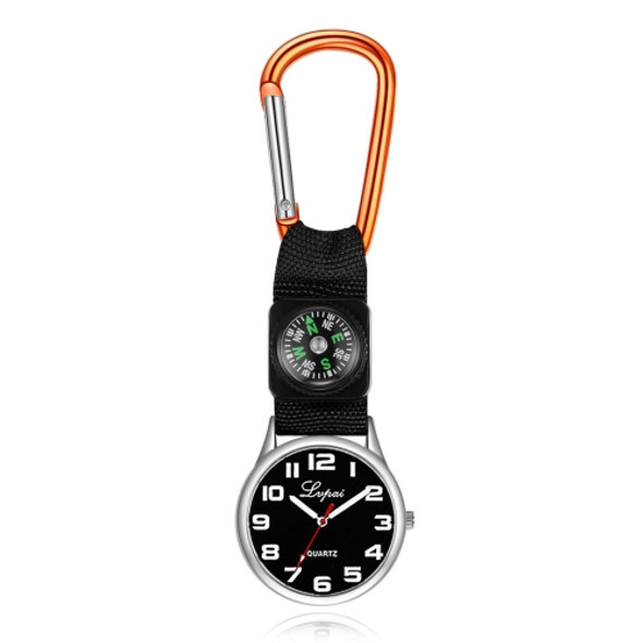 2 PCS Lvpai Nurse Pocket Watch Casual Nurse Pocket Watch(Orange)