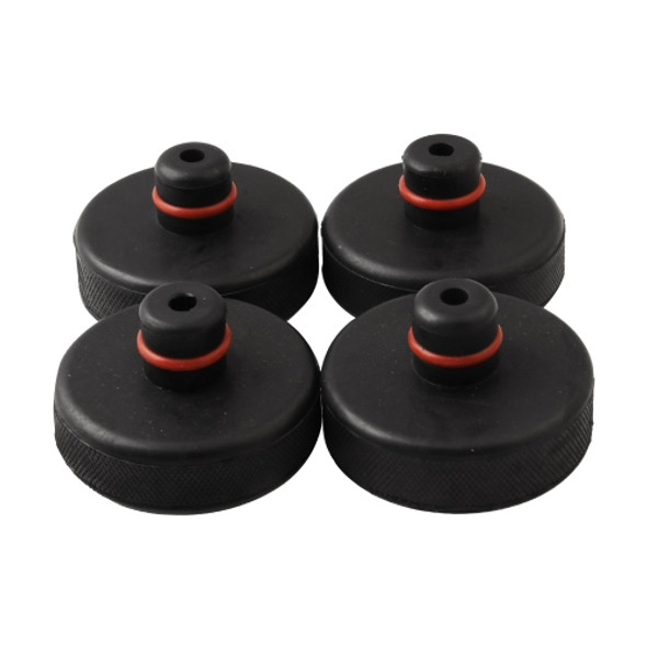 4 PCS Car Jack Point Jacking Support Plug Lift Block Support Pad for Tesla Model 3 / Model S / Model X / Model Y