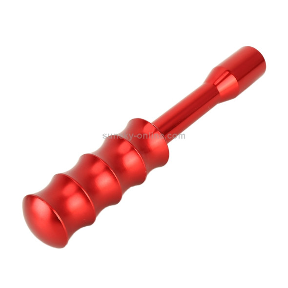 Universal Car Twisted Pattern Gear Head Gear Shift Knob (Red)