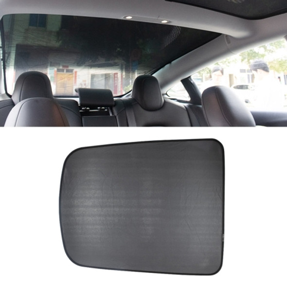Car Rear Glass Roof Sunshade Car Skylight Blind Shading Net for Tesla Model 3