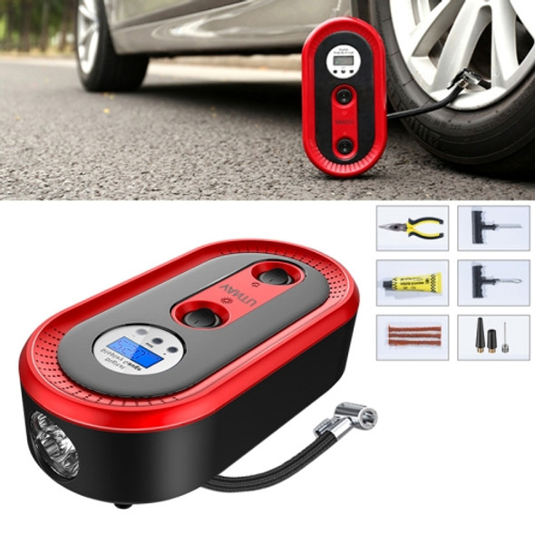 DC12V 120W Portable Toolbox Digital  Display Air Pump Tire Inflator Car Tire Pump Inflatable Pump