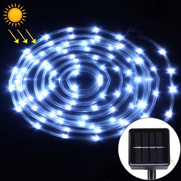 5m Casing Rope Light, Solar Panel  water resistant  50 LED(White Light)