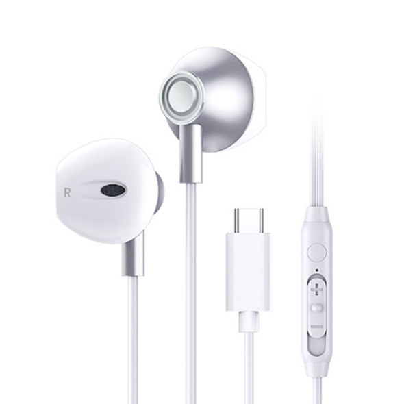 Galante G20T Type-C Interface Sound Quality Metal Tone Tuning In-Ear Wired Earphone(White)