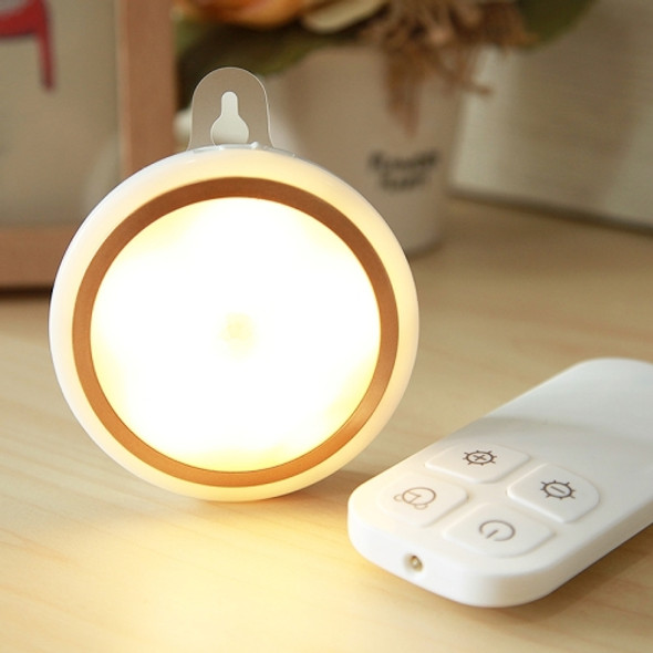 CL037 Warm White Light Infra-red Remote Control LED Night Light, USB Charging Bedroom Wall Light, Remote Control Dstance: 3-5m