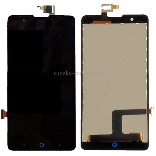 LCD Screen and Digitizer Full Assembly for ZTE Red Bull V5 / U9180 / V9180 / N9180(Black)