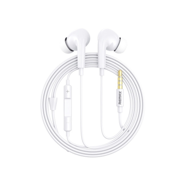 REMAX RM-310 AirPlus Pro In-Ear Stereo Music Earphone with Wire Control + MIC, Support Hands-free(White)