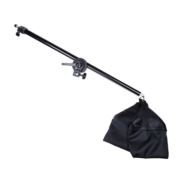 50x70cm Single Light Softbox + 200cm Heigh Photography Lighting Tripod Mount Stand + Arm Jib Crossbar Bracket Studio Flash Light Set