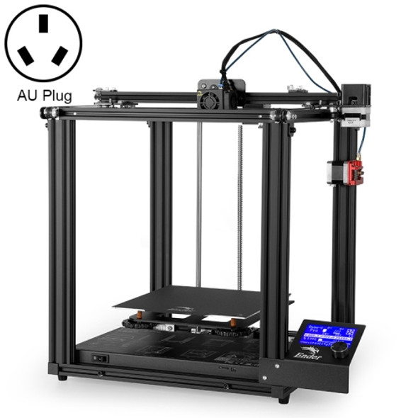 CREALITY Ender-5 Pro Silent Mainboard Double Y-axis DIY 3D Printer, Print Size : 22 x 22 x 30cm, AU Plug