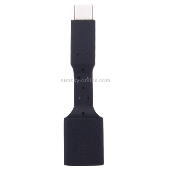 5 PCS USB-C / Type-C Male to USB 3.0 Female OTG Adapter (Black)