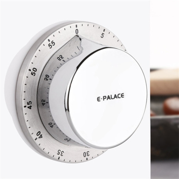 E-PALACE Magnet Timer Kitchen Stainless Steel Timer Creative Alarm Clock Mechanical Reminder Countdown Pomodoro