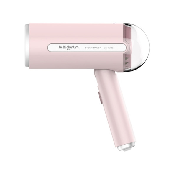 Donlim DL-1022 Steam BrushHome Dormitory Travel Mini Handheld Garment Steamer, CN Plug(Pink)