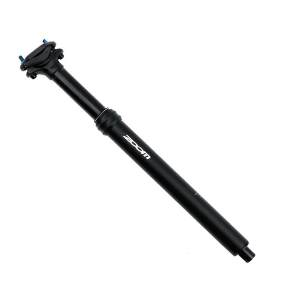 ZOOM Bicycle Wire-Controlled Hydraulic Lift Seat Tube Mountain Bike Seatpost, Size:30.9mm, Specification:400mm Internal Routing