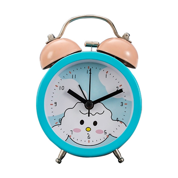 Cartoon Children High Volume Alarm Multifunctional Bedside Clock, Colour: Green HI! I am Here