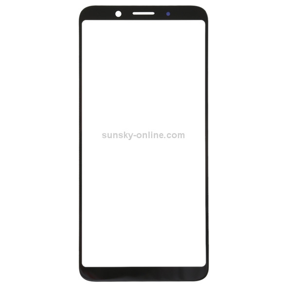 Front Screen Outer Glass Lens for OPPO A73 (Black)