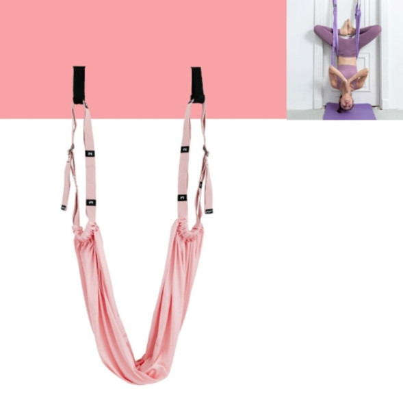 Air Split Leap Stretch Yoga Belt Inverted Stretch Splits Backbending Trainer Yoga Rope(Pink)