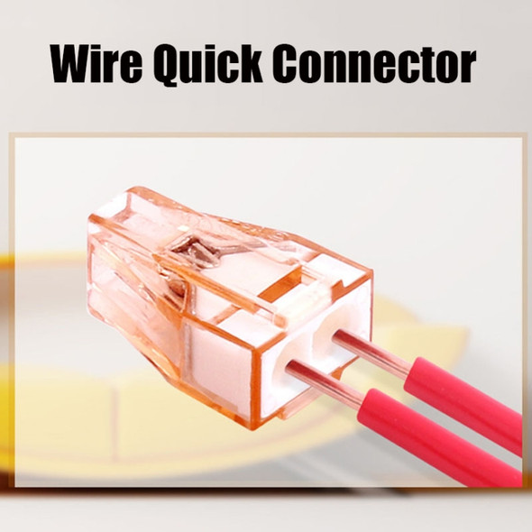10 PCS 602A Wire Quick Connector Terminal Block Plug-In Parallel Splitter Crimp Cap Copper Insulated Connector