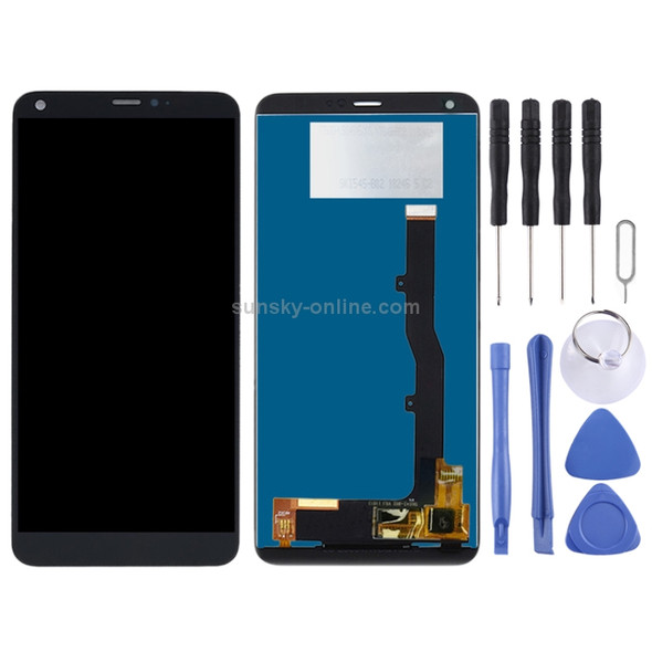 LCD Screen and Digitizer Full Assembly for ZTE Blade V9 Vita (Black)