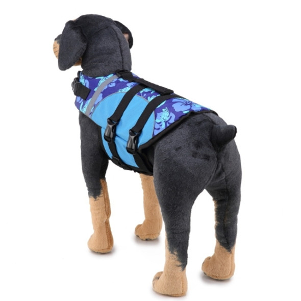 Dog Supplies Pet Swimwear Life Jackets, Size: L(JSY05 Blue)