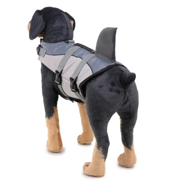 Dog Supplies Pet Swimwear Life Jackets, Size: L(JSY03 Gray)