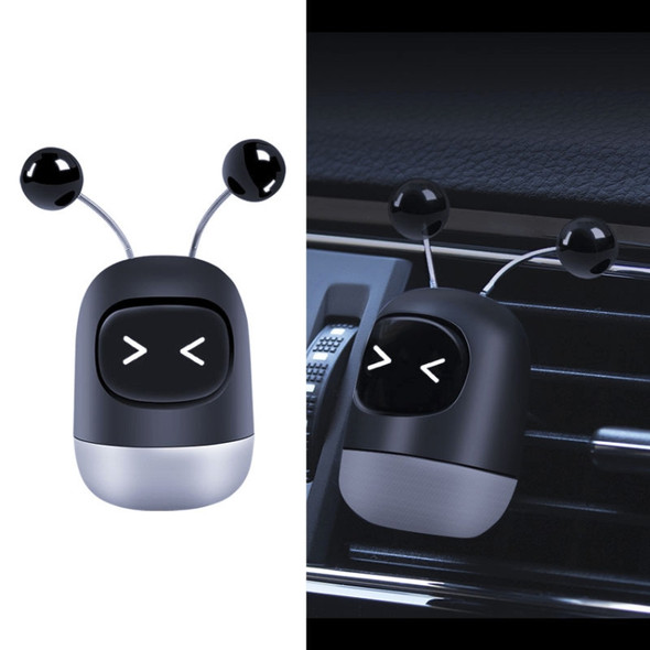 Cartoon Robot Car Air Outlet Aromatherapy(Squint Face Bag)