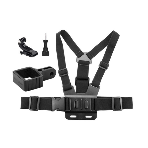 Sunnylife OP-Q9201 Elastic Adjustable Body Chest Straps Belt with Metal Adapter for DJI OSMO Pocket