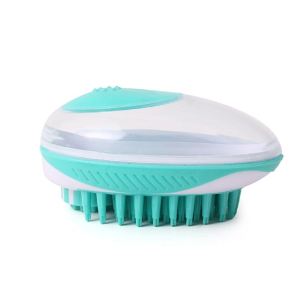 Pet Bath Brush Dog Massage Cleaning And Beauty Products(Green)