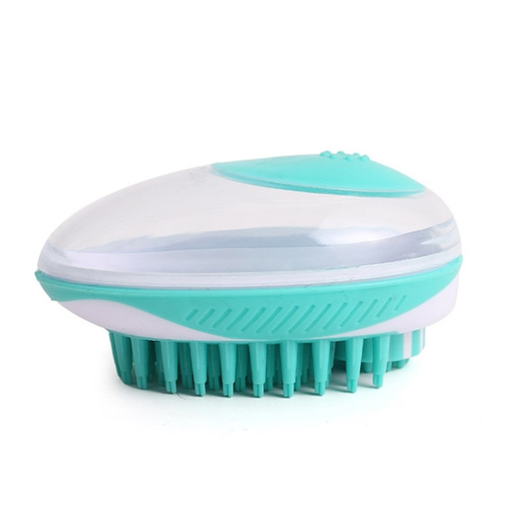 Pet Bath Brush Dog Massage Cleaning And Beauty Products(Green)