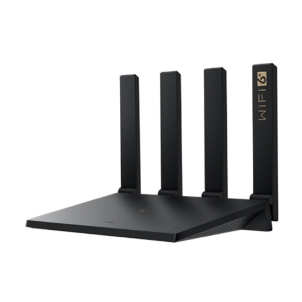 Original Huawei Router AX3 Pro 3000Mbps 2.4G / 5.0GHz Dual Band WiFi Router with 5dBi Antennas, Gigahome Quad-core 1.4 GHz CPU(Black)