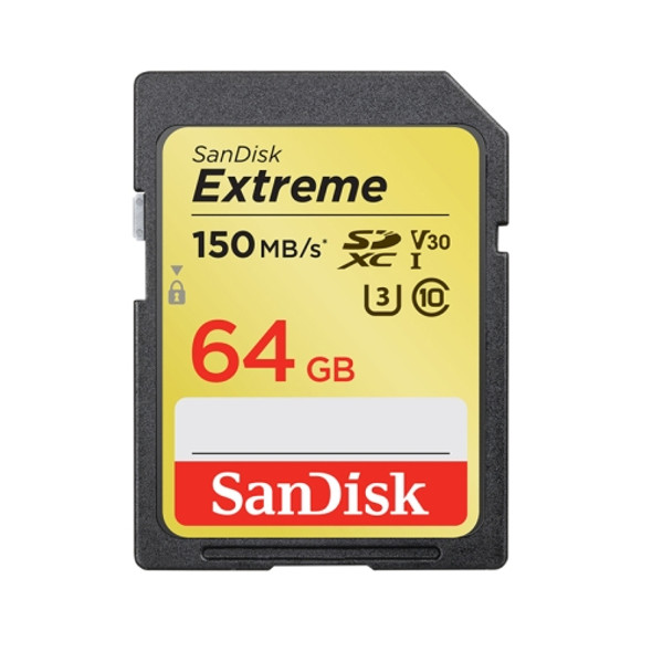 SanDisk Video Camera High Speed Memory Card SD Card, Colour: Gold Card, Capacity: 64GB