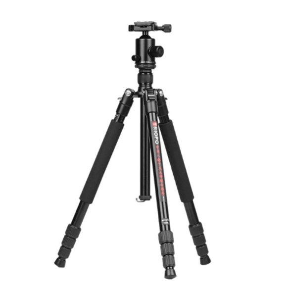 TRIOPO M2508 Multifunction Adjustable 4-Section Portable Aluminum Alloy Tripod Monopod with D-2A Ball Head for SLR Camera