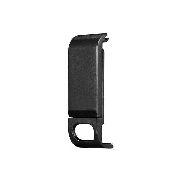 PULUZ POM Plastic Battery Side Interface Cover for GoPro HERO9 Black (Black)