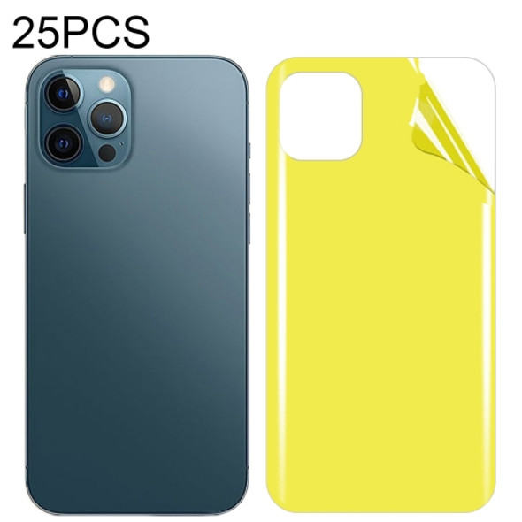 25 PCS Soft TPU Full Coverage Rear Screen Protector For iPhone 12 Pro