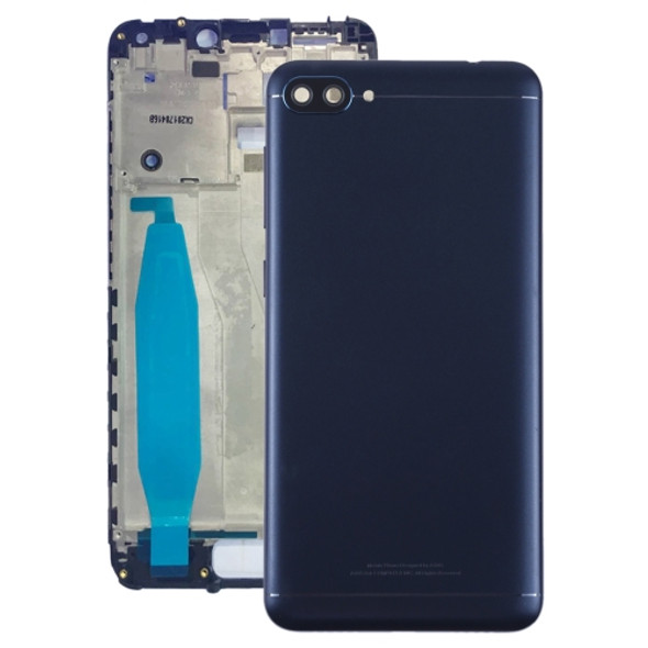 Back Cover with Camera Lens & Side Keys for Asus Zenfone 4 Max ZC520KL X00HD(Blue)