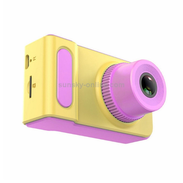 2.0 Mega Pixel 2.0 inch TFT Screen Silicone Shockproof Digital SLR Camera for Children (Pink)