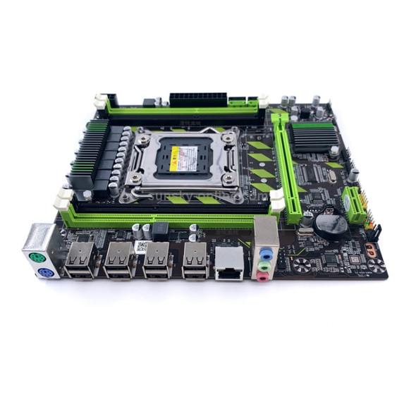 X79G 2011 DDR3 Desktop Computer Mainboard, Support E5 / 2630 / 2650 / 2660V2