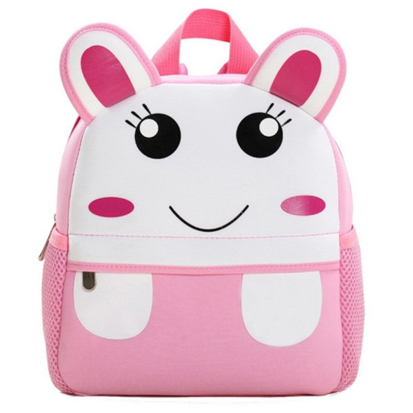 Cute Kid Toddler Schoo Bags Kindergarten Children Schoolbag 3D Cartoon Animal Bag(Rabbit)