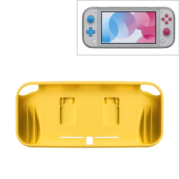 Game Console Silicone Protective Case for Nintendo Switch Lite (Yellow)