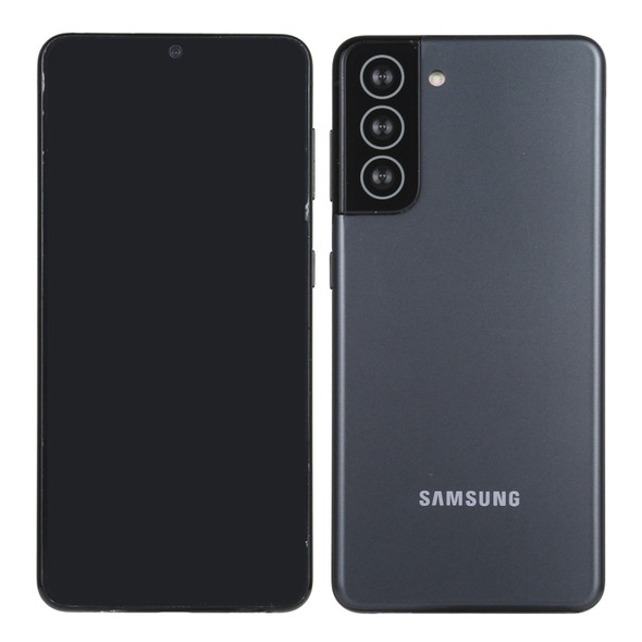 Black Screen Non-Working Fake Dummy Display Model for Samsung Galaxy S21 5G(Grey)