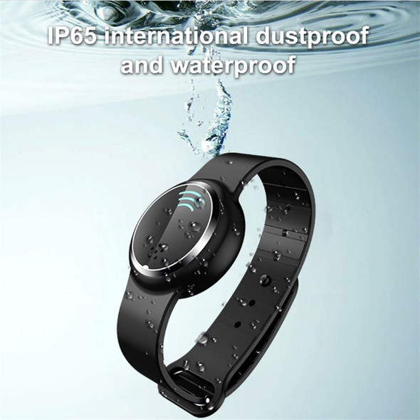 Ultrasonic Mosquito Repellent Electronic Mosquito Repellent Bracelet Outdoor Portable Watch Mosquito Repellent(Black)